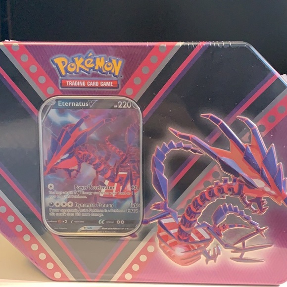 3 Pokemon V Powers Tin - Picture 5 of 7